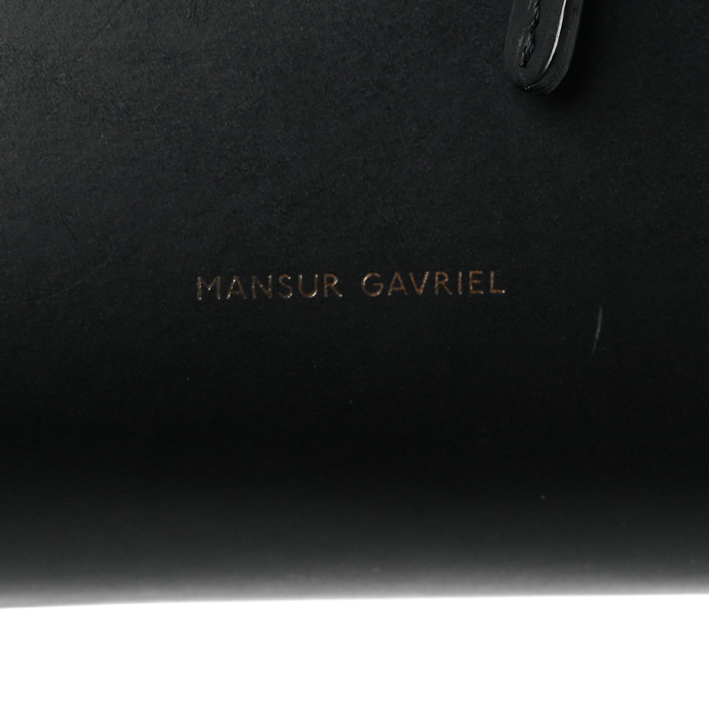 Calfskin Bucket Bag Black Flamma