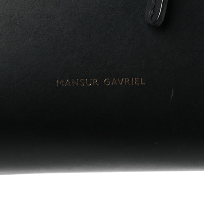 Mansur Gavriel Calfskin Bucket Bag Black Flamma 6 of 15