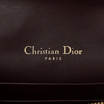 Christian Dior Oblique Saddle Belt Bag Bordeaux 6 of 12