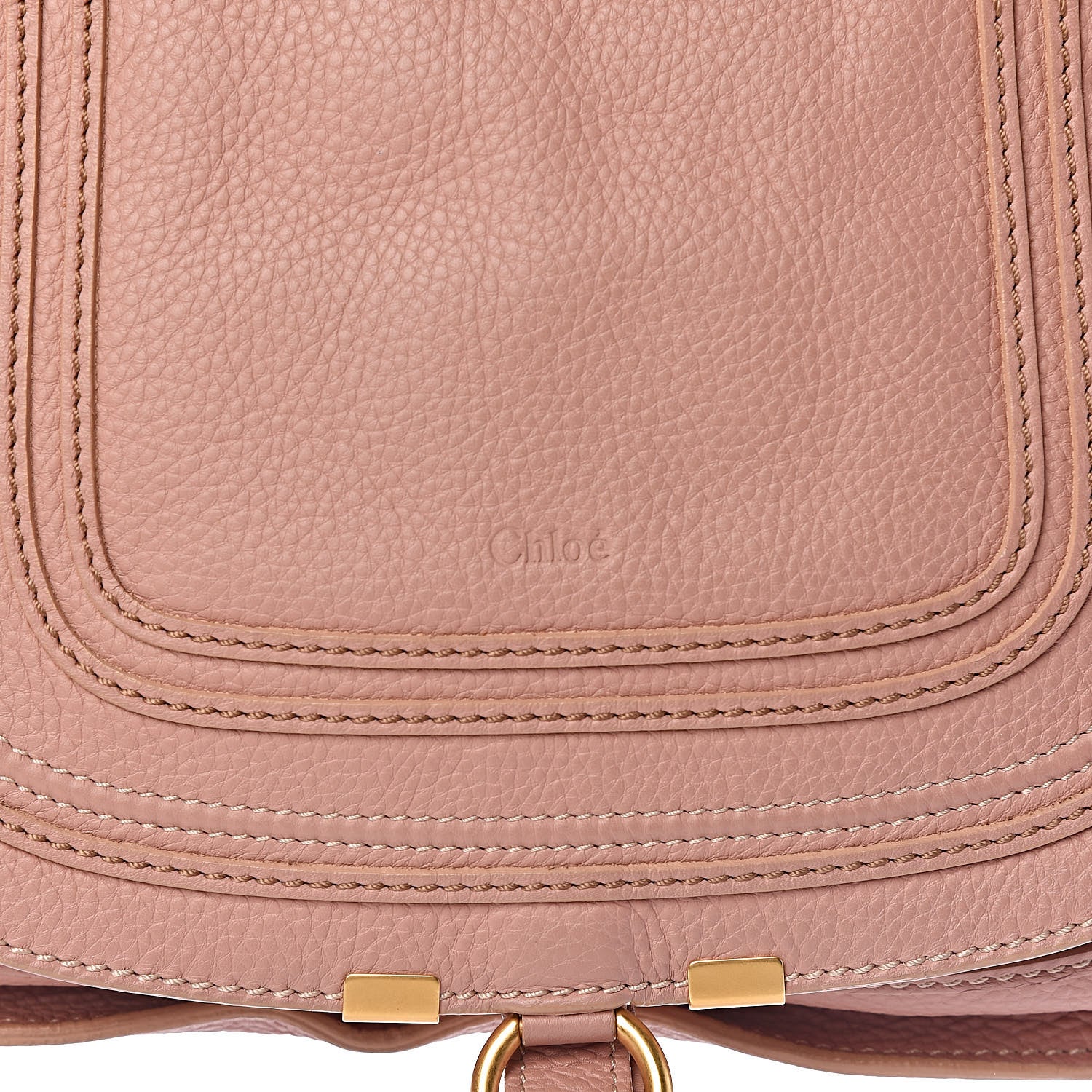 Chloe Calfskin Medium Marcie Satchel Anemone Pink 10 of 10