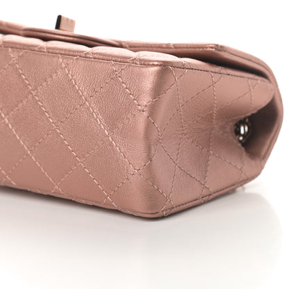 Chanel Metallic Grained Calfskin Quilted 2.55 Reissue Mini Flap Copper Pink 10 of 10