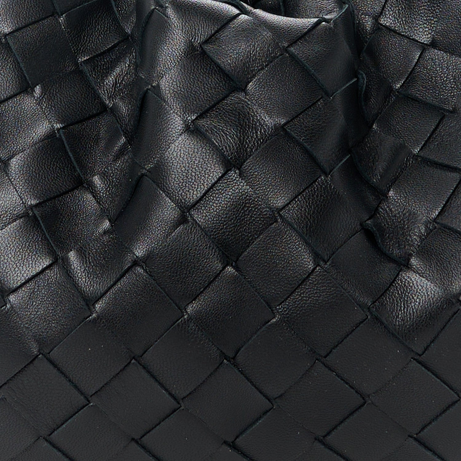 Bottega Veneta Nappa Maxi Intreccio The Pouch Oversized Clutch Black 9 of 11