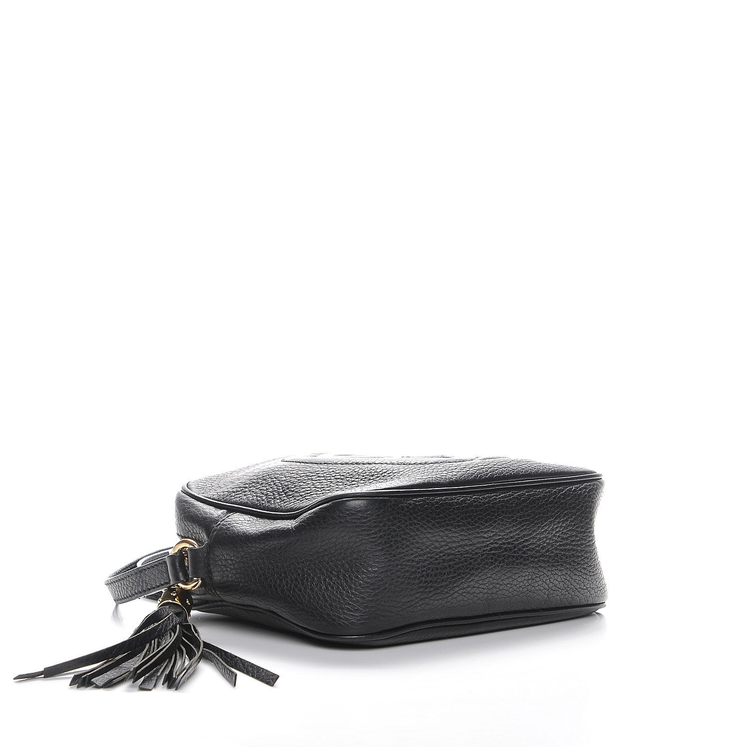 Gucci Pebbled Calfskin Small Soho Disco Bag Black 4 of 8