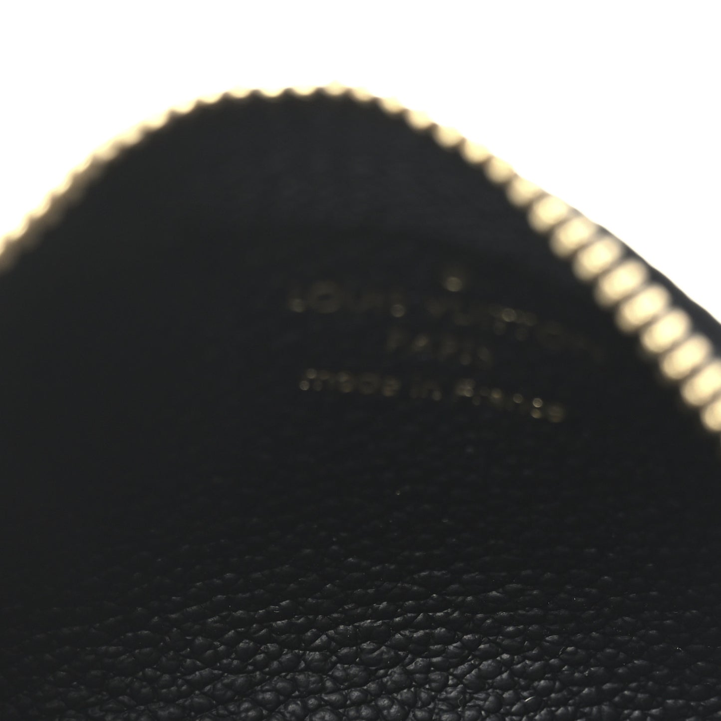Empreinte Monogram Giant Key Pouch Black Beige