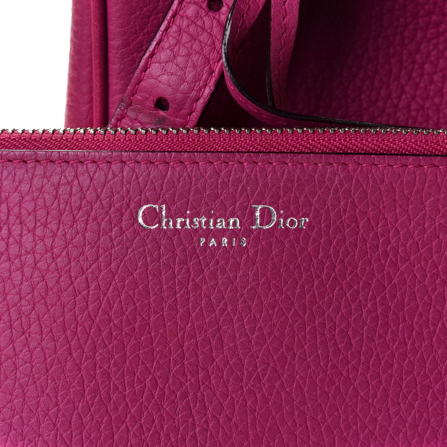 Calfskin Medium Diorissimo Bag Toxic Purple