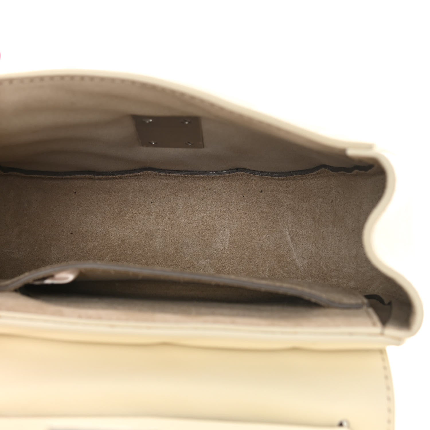 Chloe Calfskin Quilted Mini Drew Bijou Shoulder Bag Natural White 4 of 12