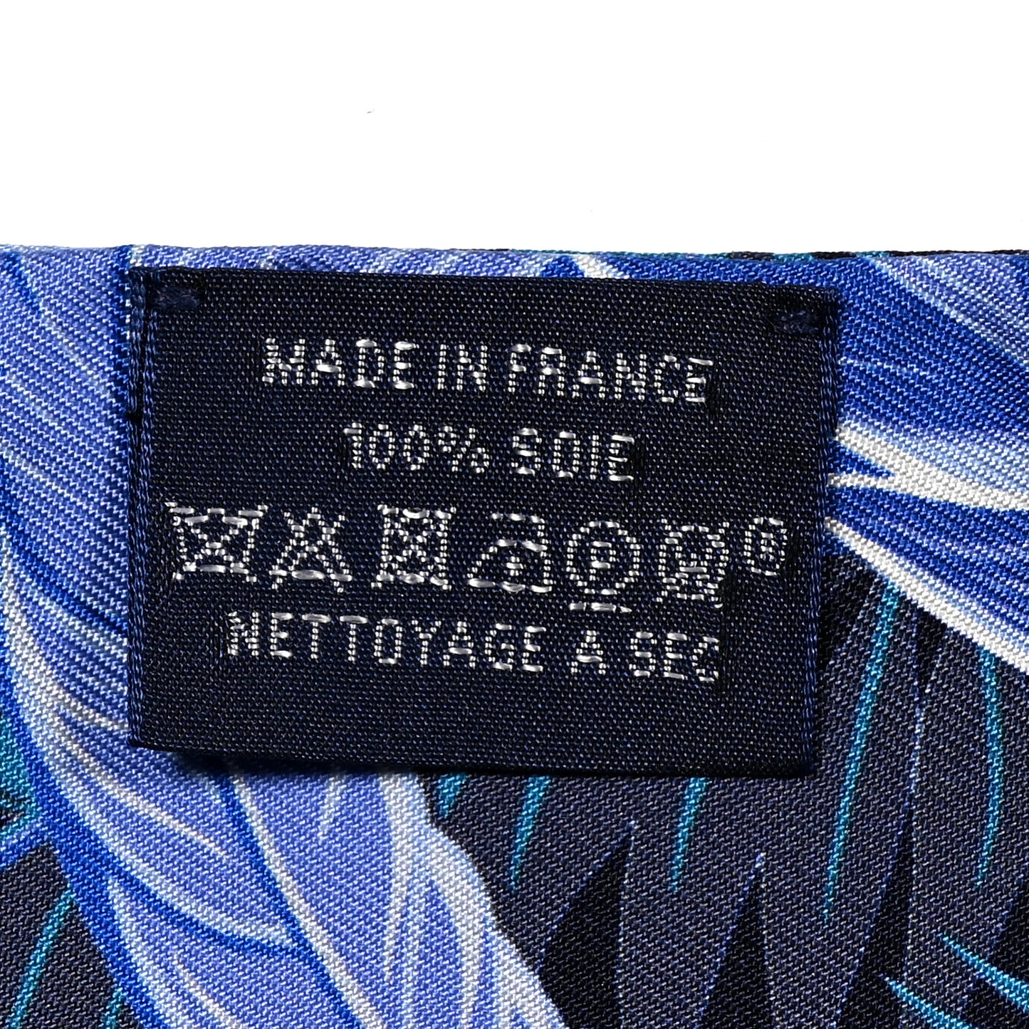 Silk Cheval Phoenix Twilly Marine Ciel Cobalt