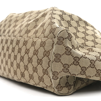 Gucci Monogram Large Sukey Tote Champagne 10 of 10