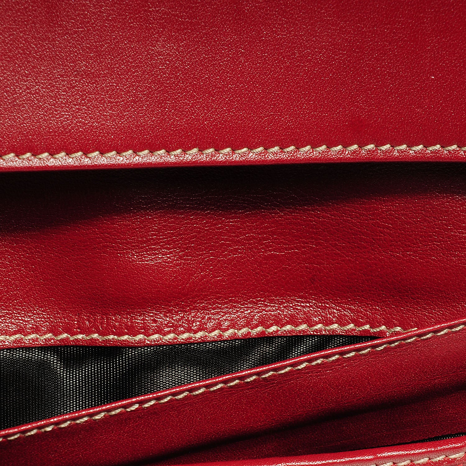 Gucci Monogram Lizard GG Trophy Continental Wallet Red 8 of 9