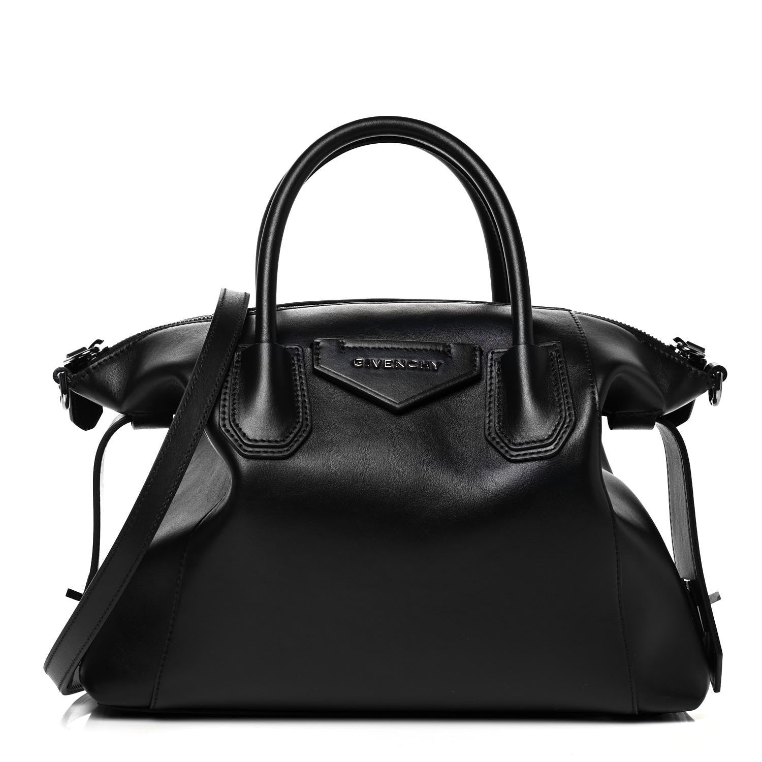 Givenchy Smooth Calfskin Small Soft Antigona Black 1 of 8