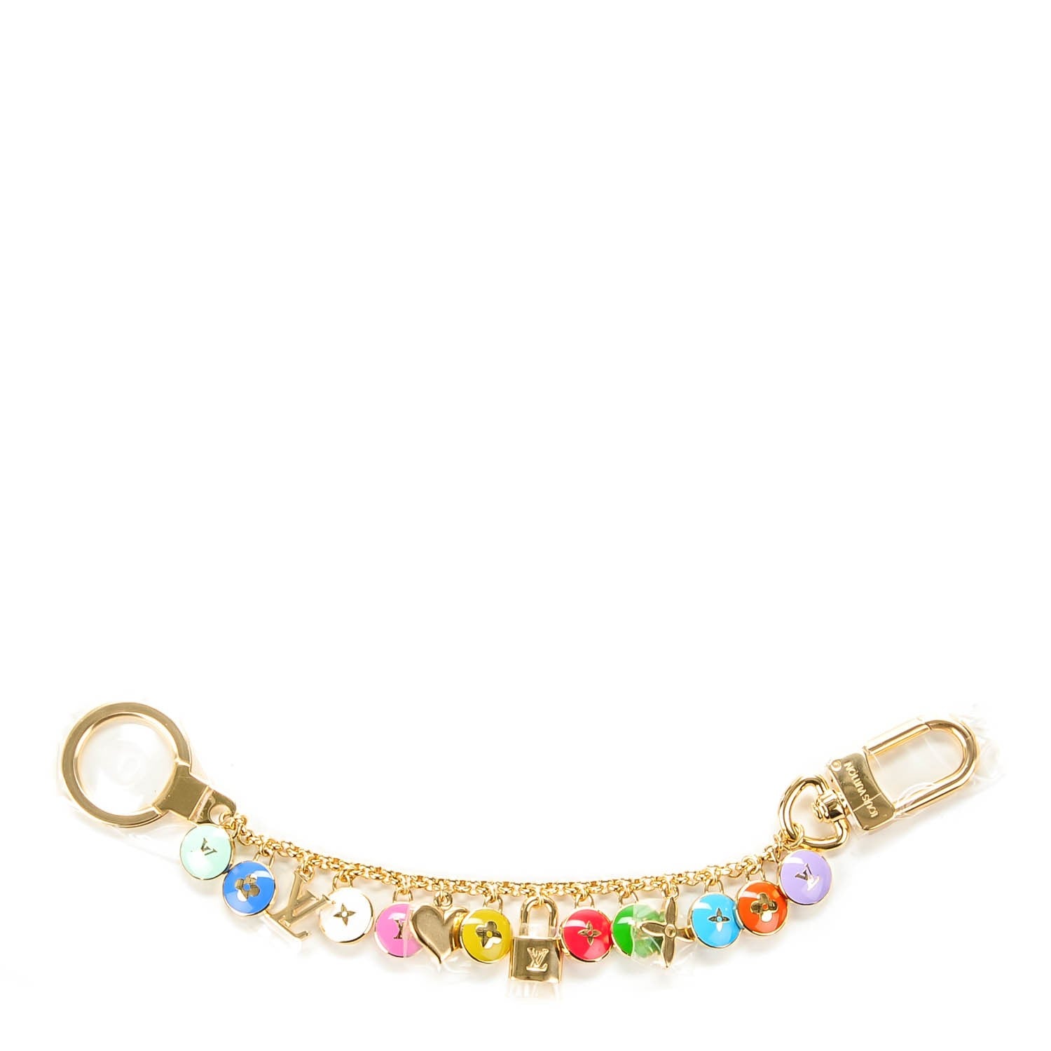 Louis Vuitton Pastilles Key Chain Bag Charm Multicolor 1 of 5