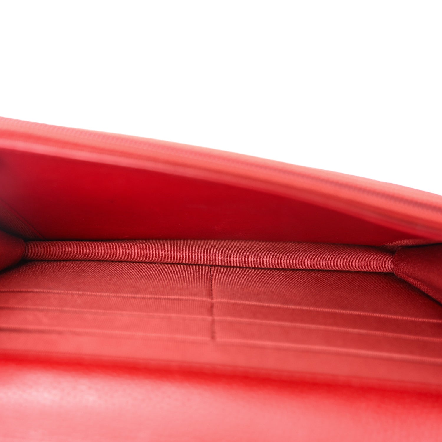 Chanel Caviar Quilted Wallet on Chain WOC Red 5 of 11