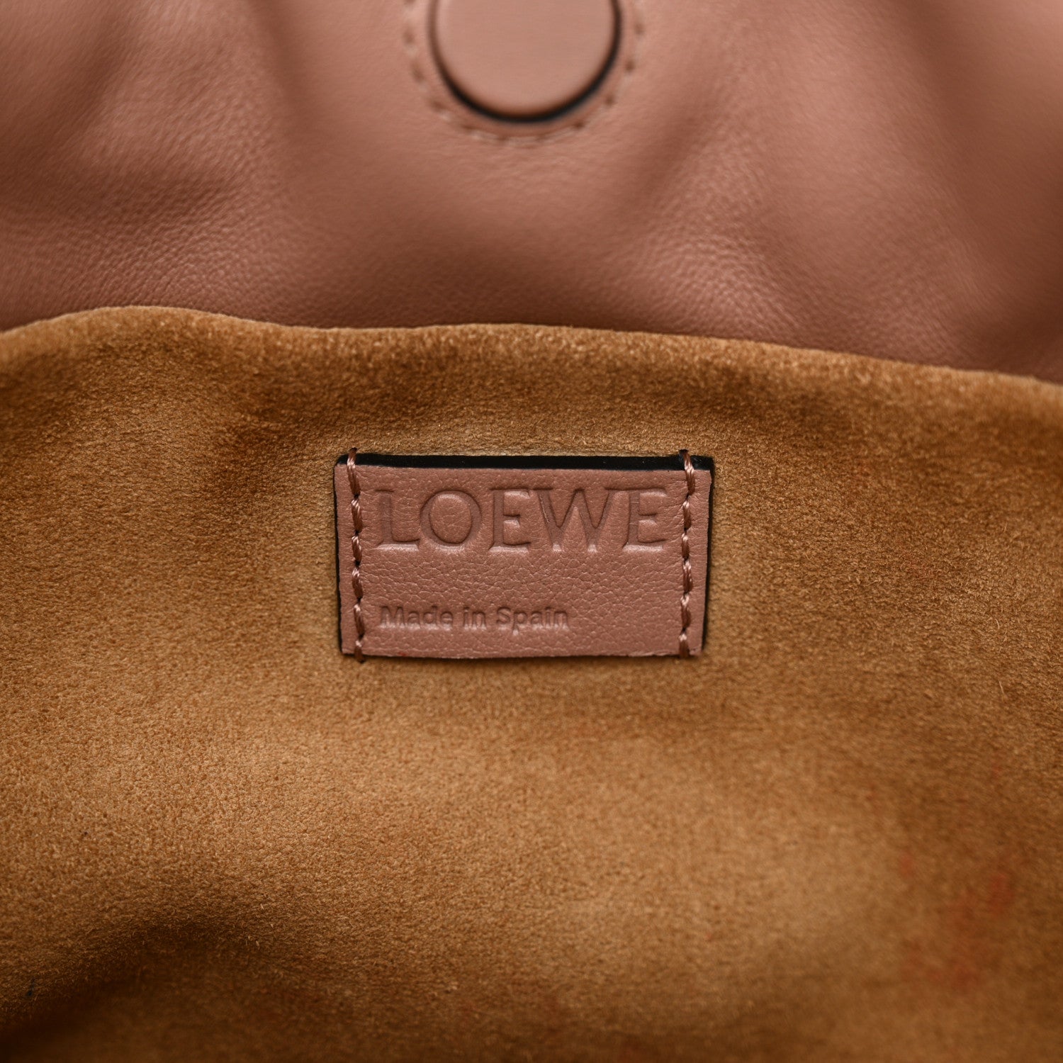 Loewe Calfskin Mini Flamenco Knot Clutch Pink 6 of 16