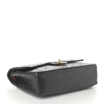 Chanel Lambskin Quilted Medium Double Flap Black 4 of 15