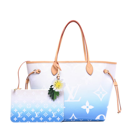 Louis Vuitton Monogram Giant By The Pool Neverfull MM Blue 1 of 9