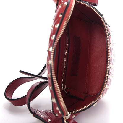 Valentino Garavani Nappa Rockstud Spike Belt Bag 95 Rosso Valentino 5 of 9