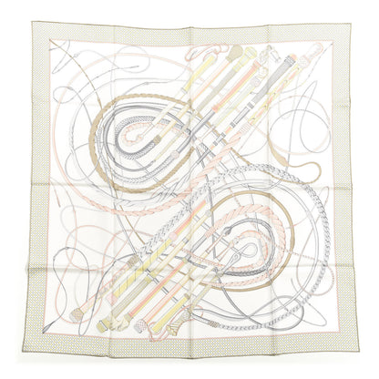 Hermes Silk Fouets et Badines Scarf 90 1 of 3