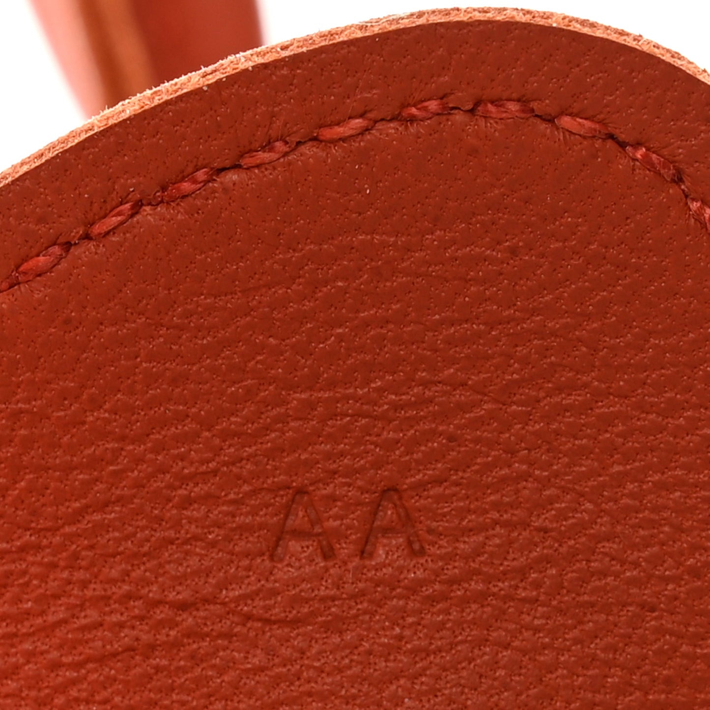 Milo Lambskin Grigri Rodeo Horse Bag Charm MM Celeste Naturel Bouton D'Or Cornaline