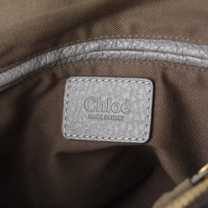 Chloe Calfskin Medium Marcie Satchel Cashmere Grey 8 of 10