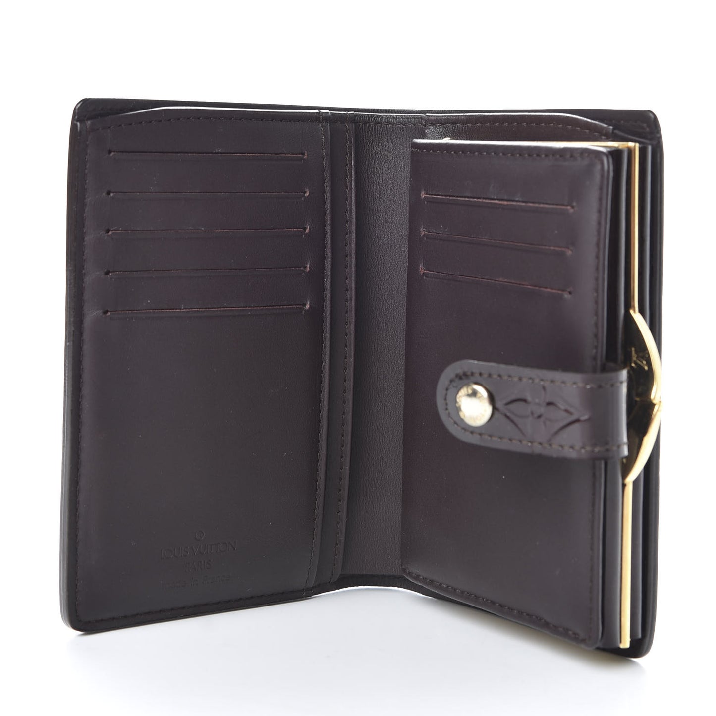 Vernis French Purse Wallet Amarante