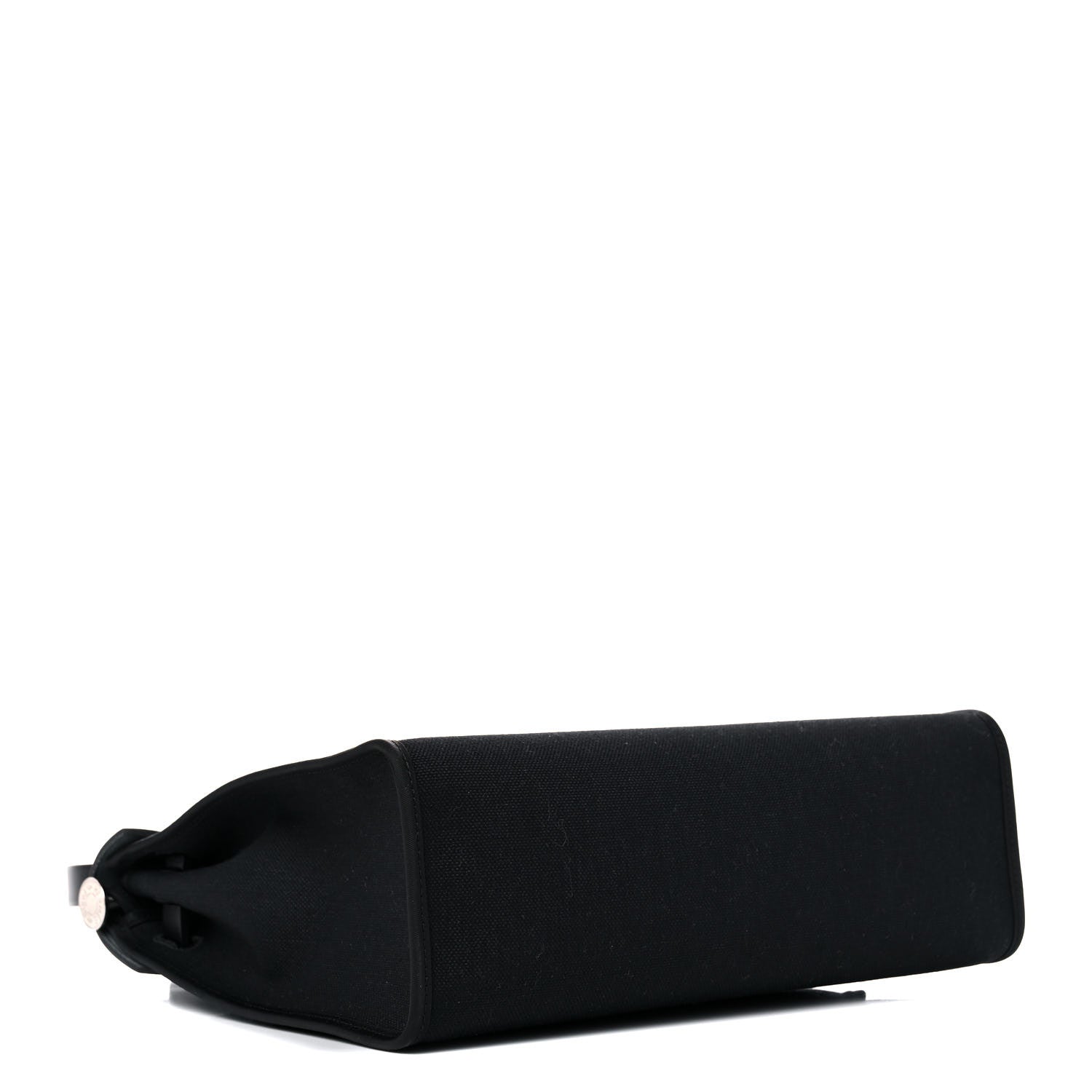 Hermes Military Toile Vache Hunter Herbag Zip PM 31 Black 4 of 10