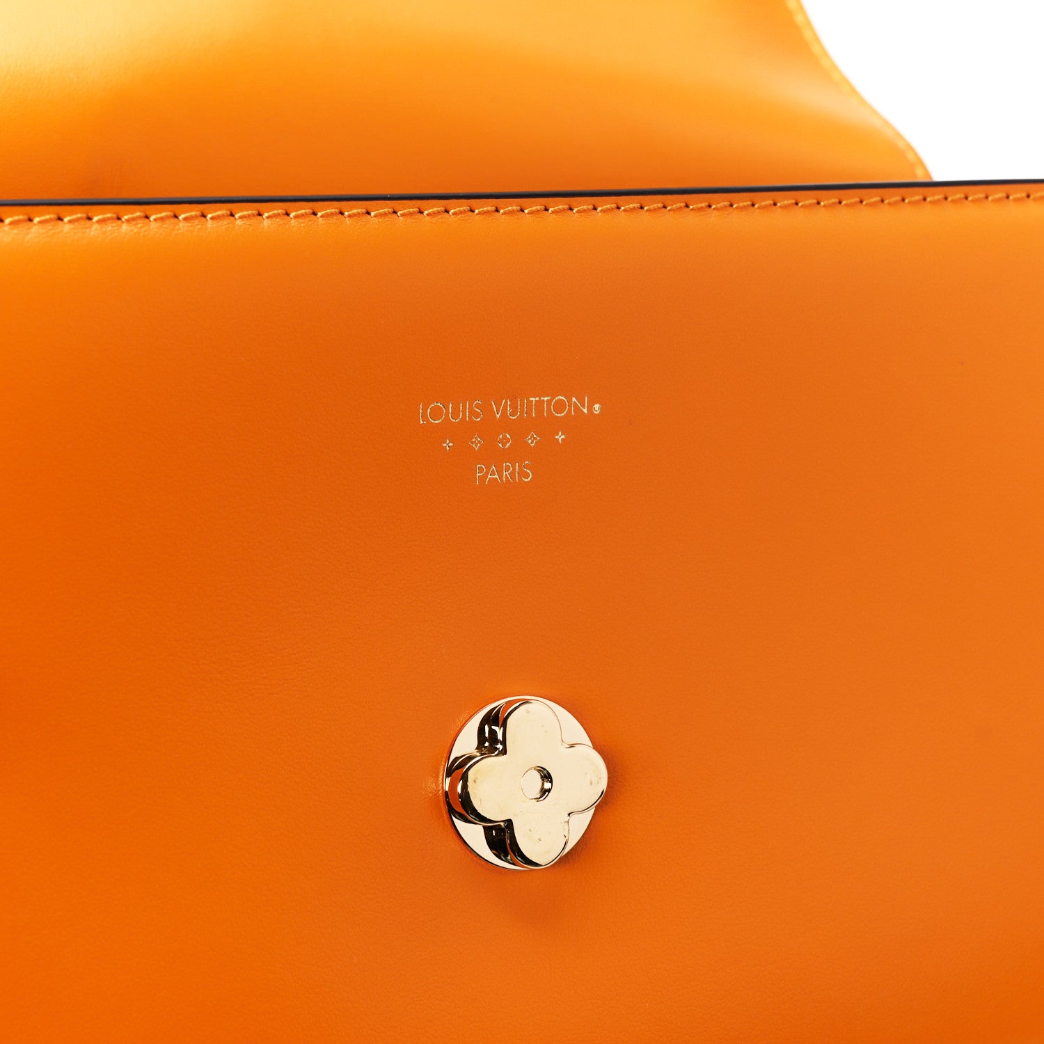 Louis Vuitton Smooth Calfskin LV Pont 9 Summer Gold 7 of 11