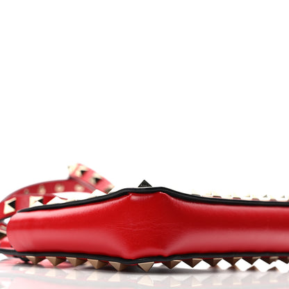 Valentino Garavani Vitello Rockstud Smartphone Crossbody Red 7 of 9