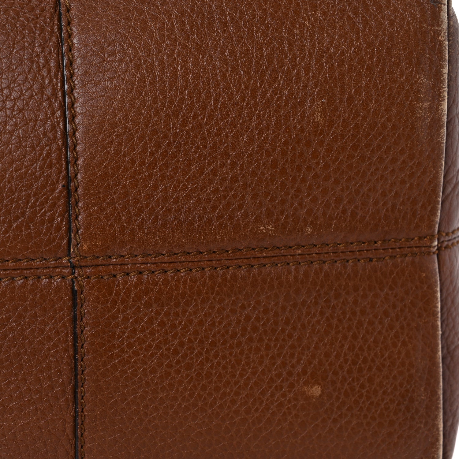 Gucci Pebbled Calfskin Medium Bree Shoulder Bag Nut Brown 24 of 32
