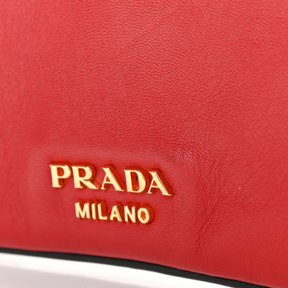 Prada Nappa Zip Pouch Fuoco 12 of 14