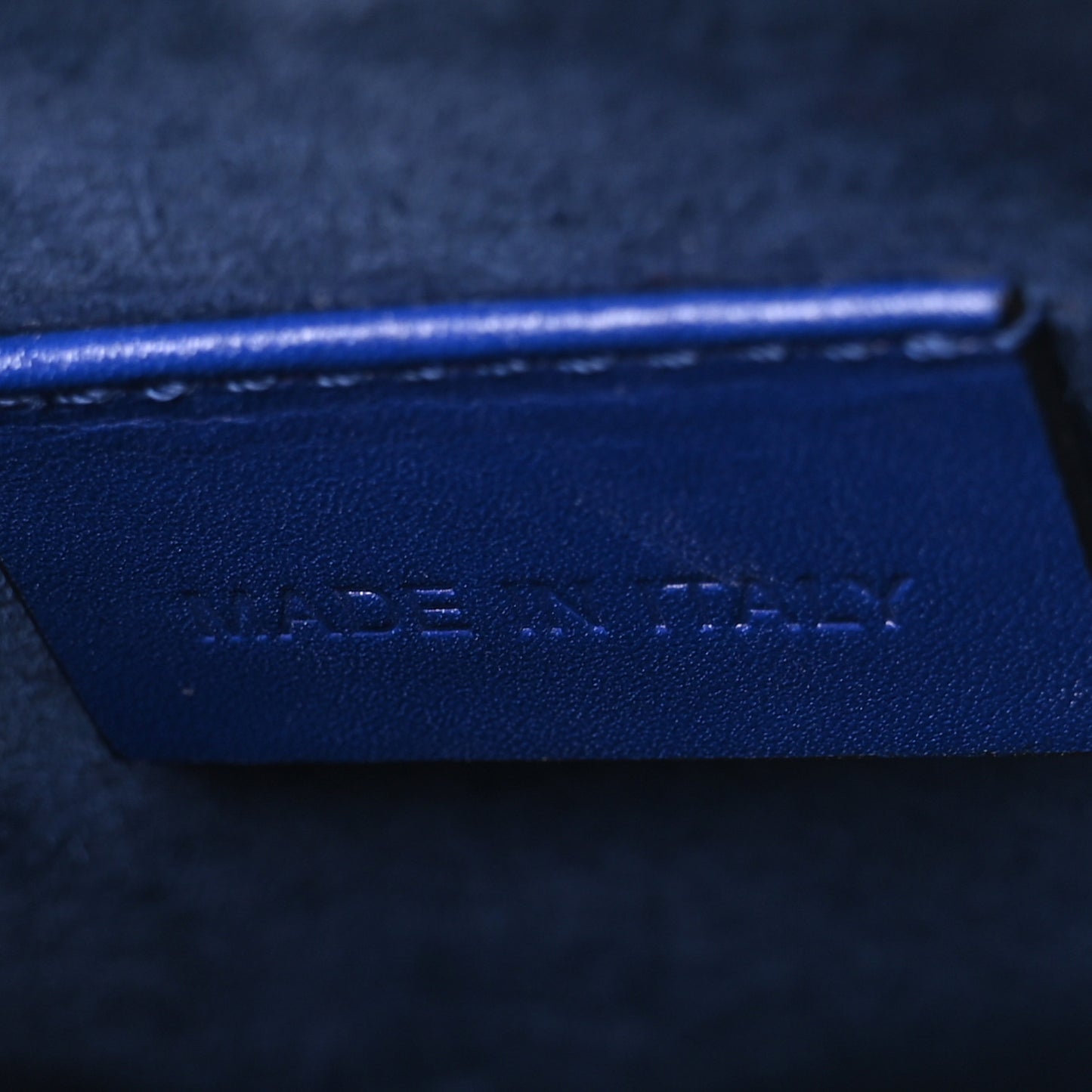 Calfskin Mini Heroine Royal Blue