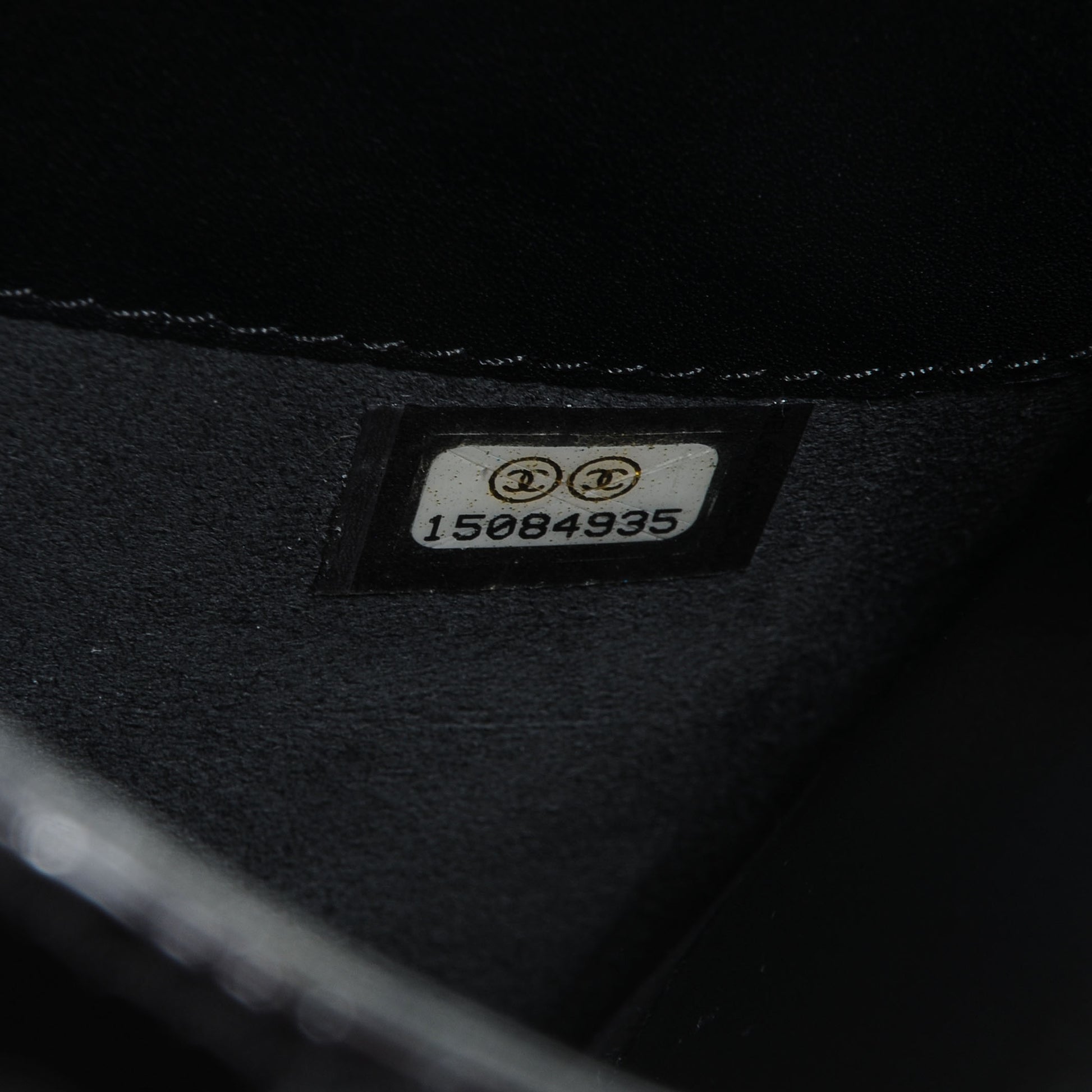 Chanel Patent Brilliant iPad Case Black 7 of 8