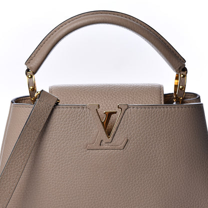 Louis Vuitton Taurillon Capucines BB Galet 14 of 14