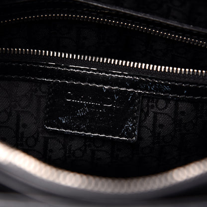 Christian Dior Patent Cannage Large Lady Dior Black 7 of 12