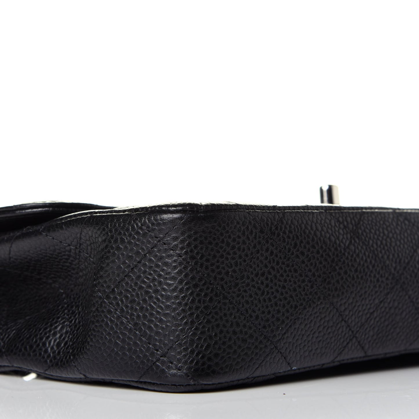 Caviar Quilted East West Flap Black