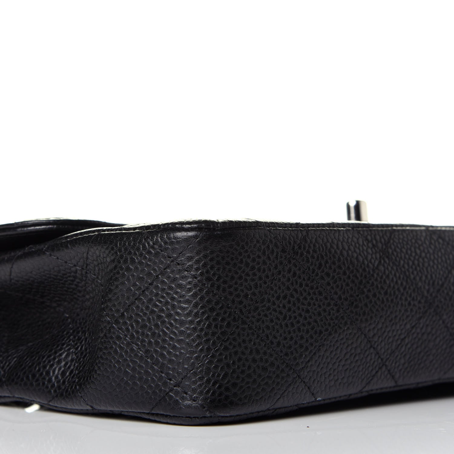 Chanel Caviar Quilted East West Flap Black 8 of 9