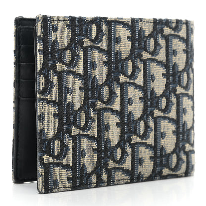 Christian Dior Oblique Compact Wallet Black 2 of 8
