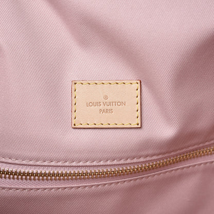 Louis Vuitton Damier Azur Graceful MM Rose Ballerine 7 of 9