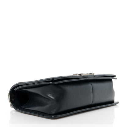 Chanel Lambskin Quilted Medium Boy Flap Black 4 of 10