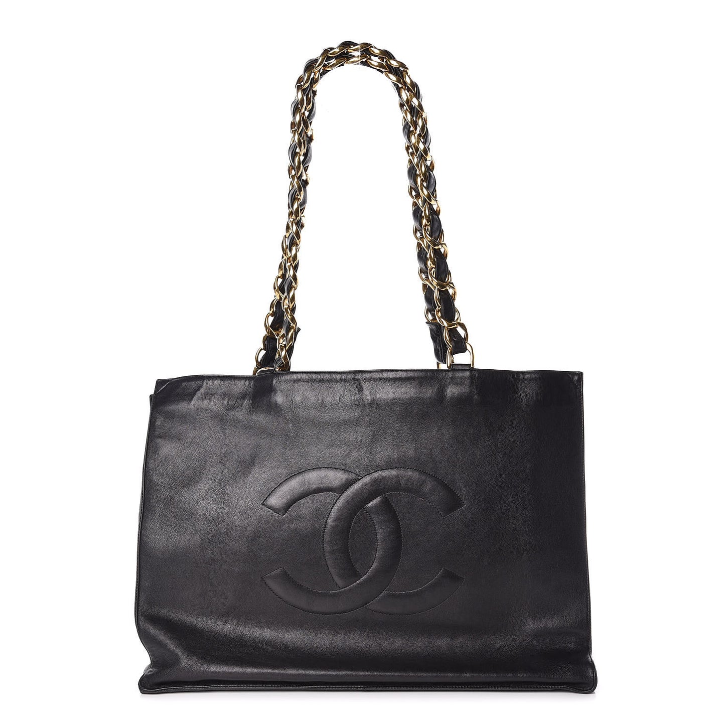 Lambskin CC Tote Black
