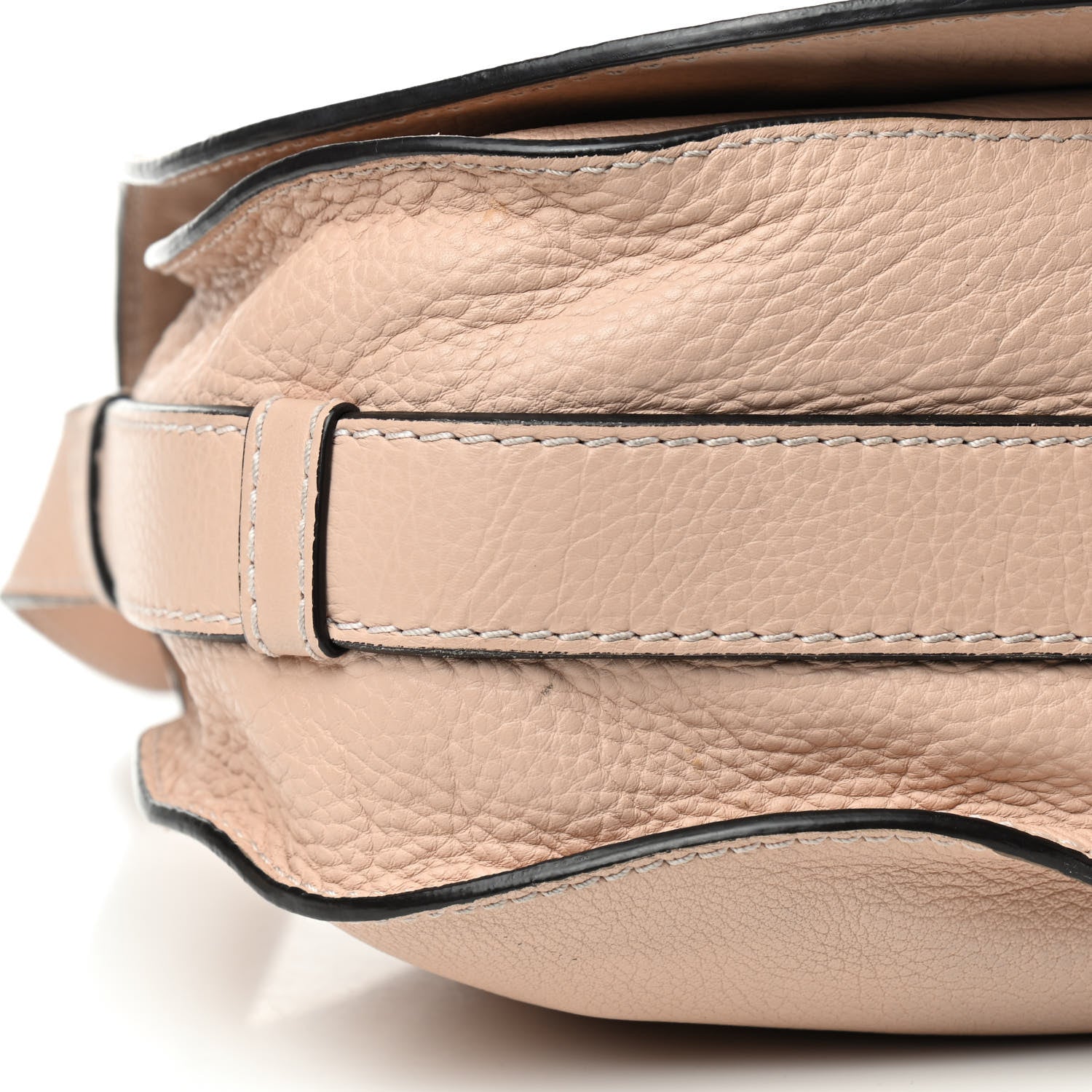 Chloe Calfskin Medium Marcie Round Crossbody Bag Blush Nude 5 of 10