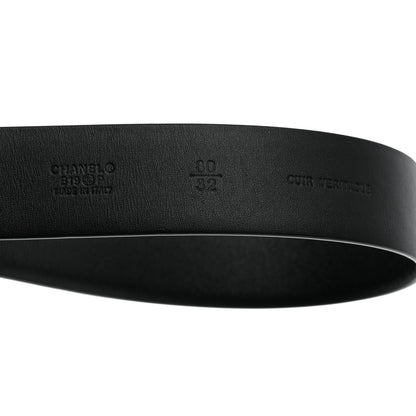 Chanel Calfskin Crystal Metal CC Belt 80 32 Black 5 of 5