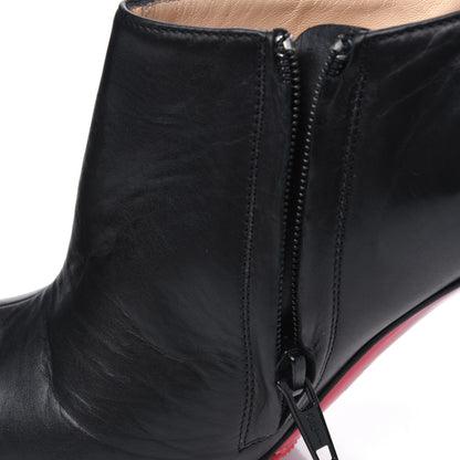 Christian Louboutin Calfskin Dahlia 100 Ankle Boots 36.5 Black 10 of 12