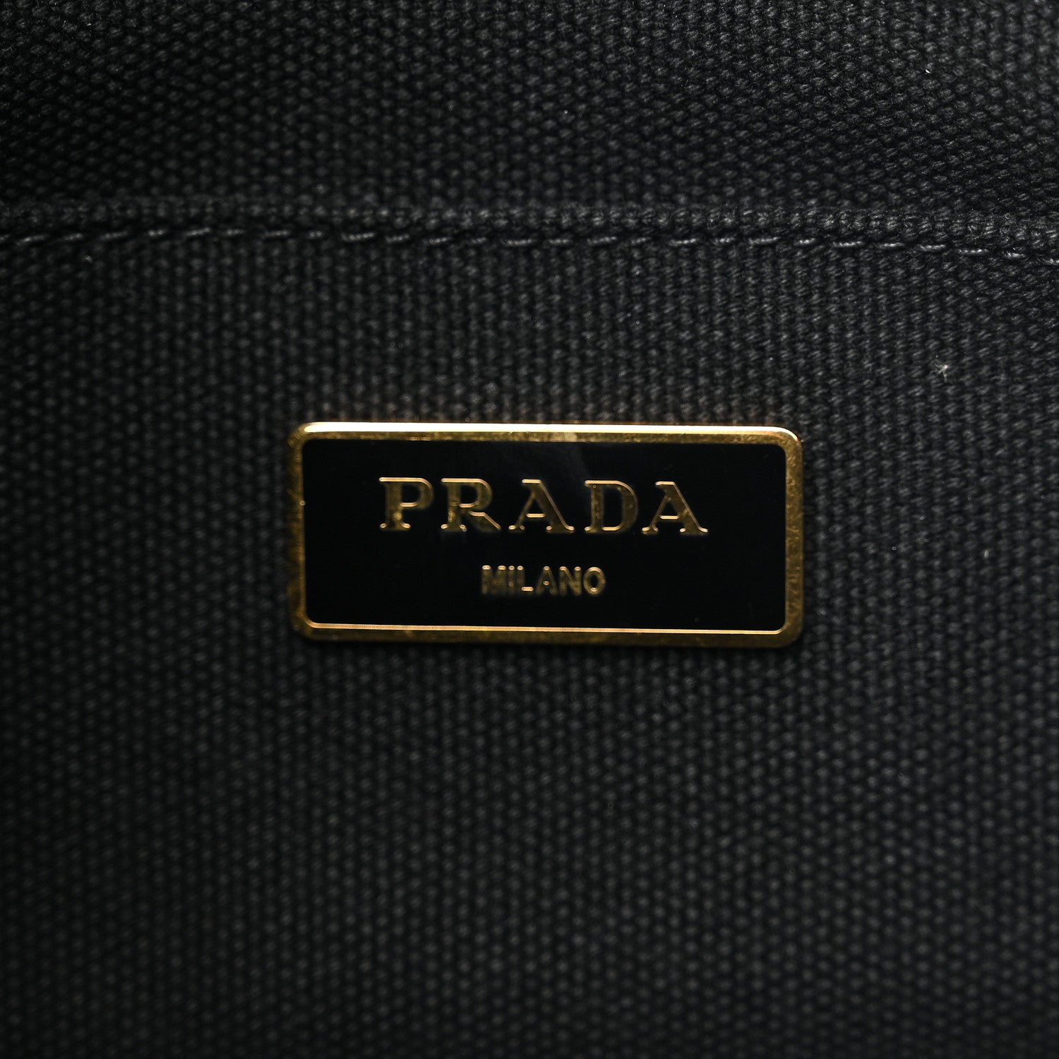 Prada Canapa Small Logo Tote Black 5 of 9