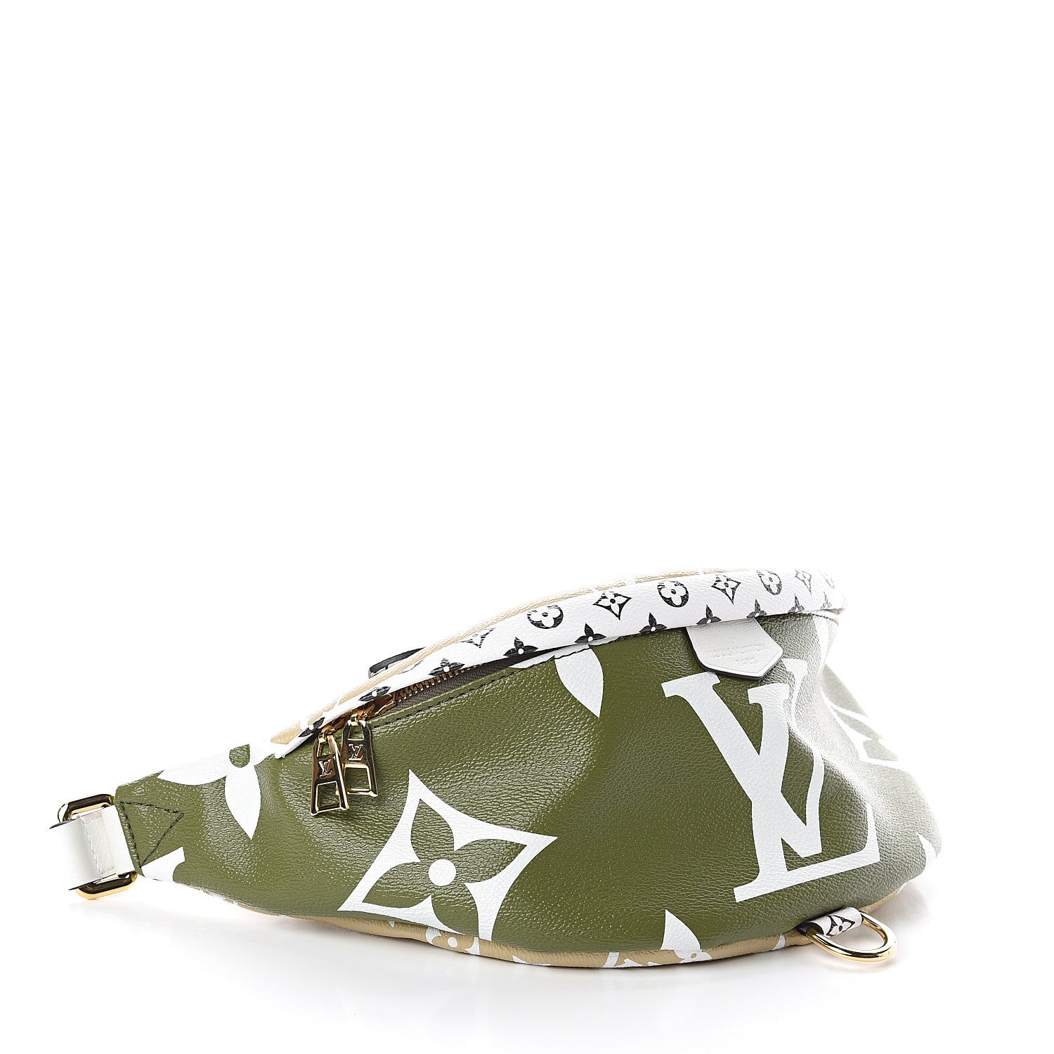 Louis Vuitton Monogram Giant Bumbag Kaki Beige 3 of 8
