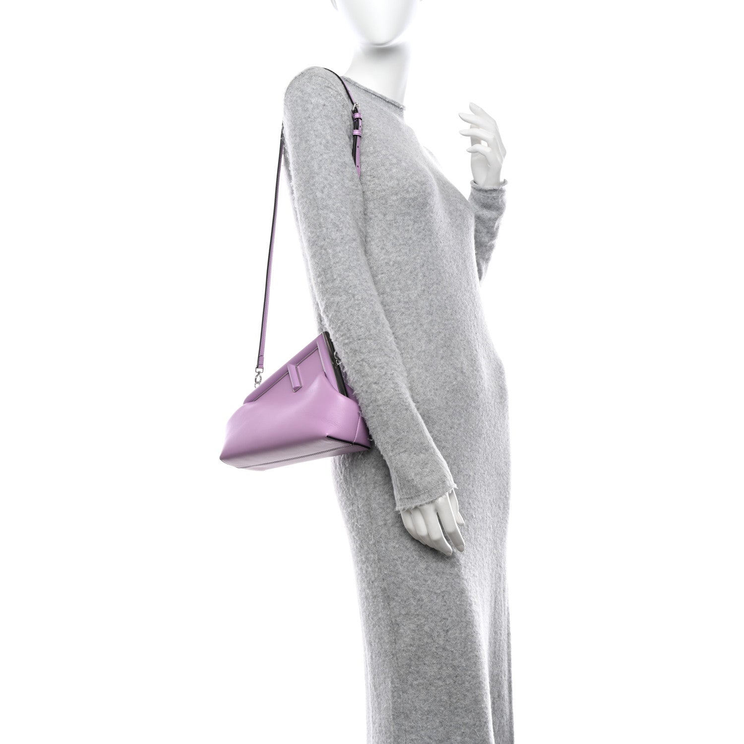 Fendi Shiny Nappa Small Fendi First Violetta 2 of 10