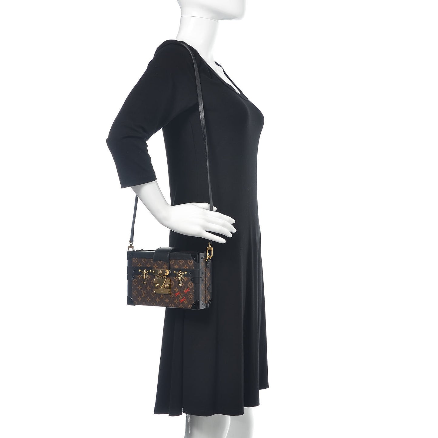 Monogram Petite Malle Black