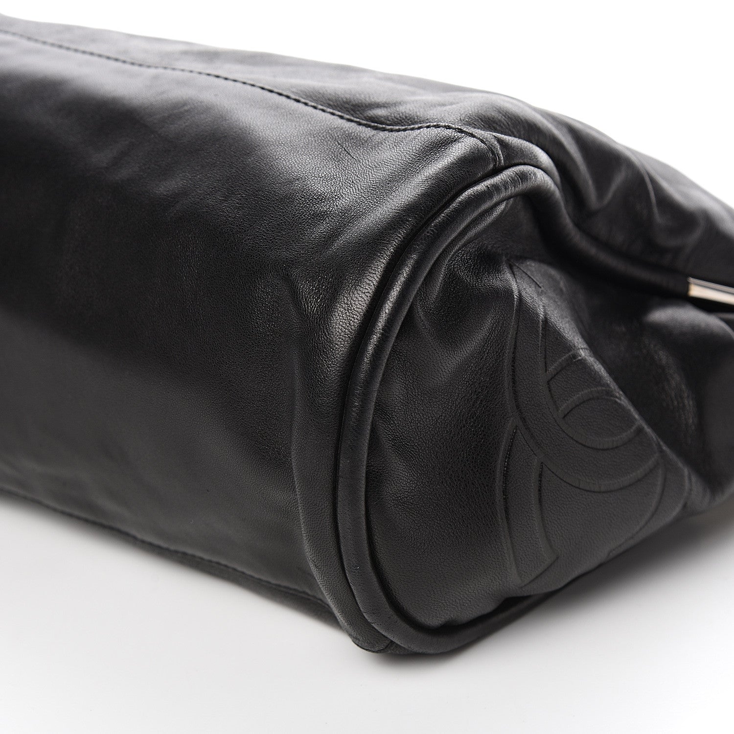 Chanel Lambskin Large Ultimate Soft Tote Black 8 of 9