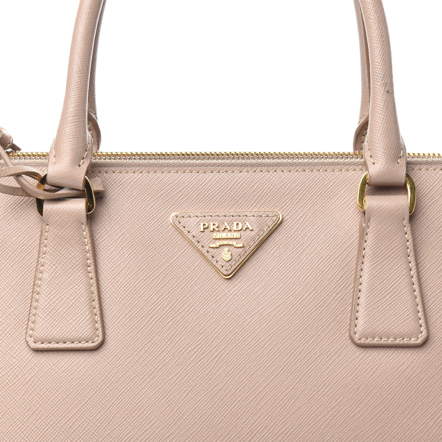 Prada Saffiano Medium Galleria Double Zip Tote Cammeo 15 of 17