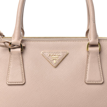 Prada Saffiano Medium Galleria Double Zip Tote Cammeo 15 of 17