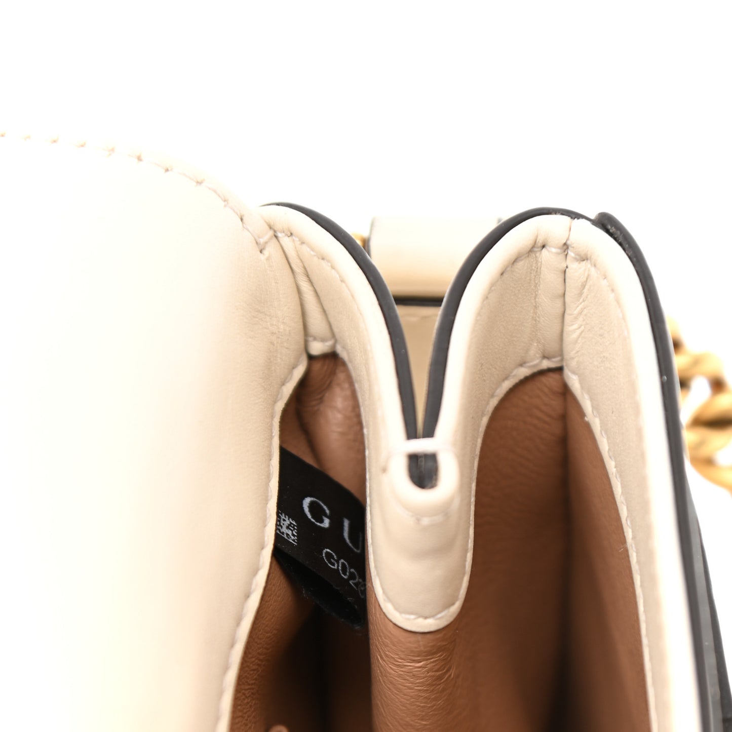 Nappa Pearl Studded Mini Queen Margaret Broadway Shoulder Bag Mystic White